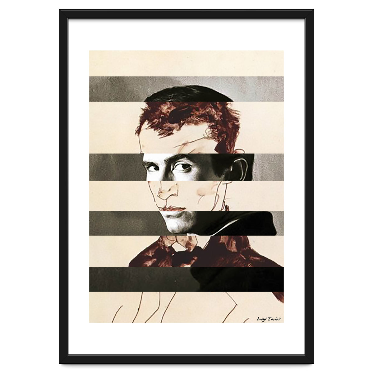 Egon Schiele's Self Portrait & Anthony Perkins