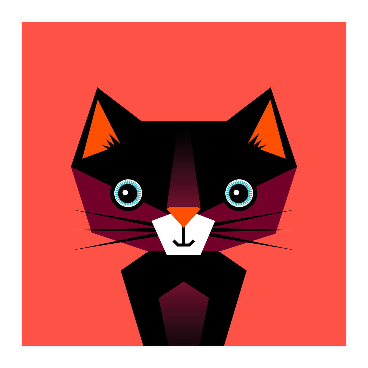 Kids Room Cat (Print Only)