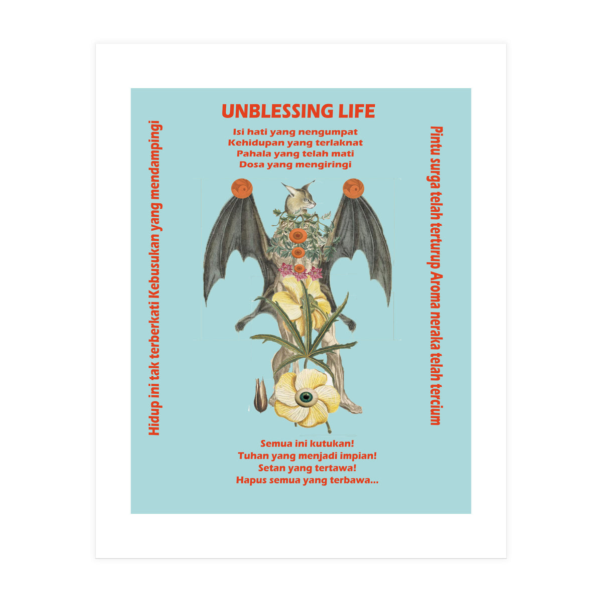 Unblessing life (Print Only)