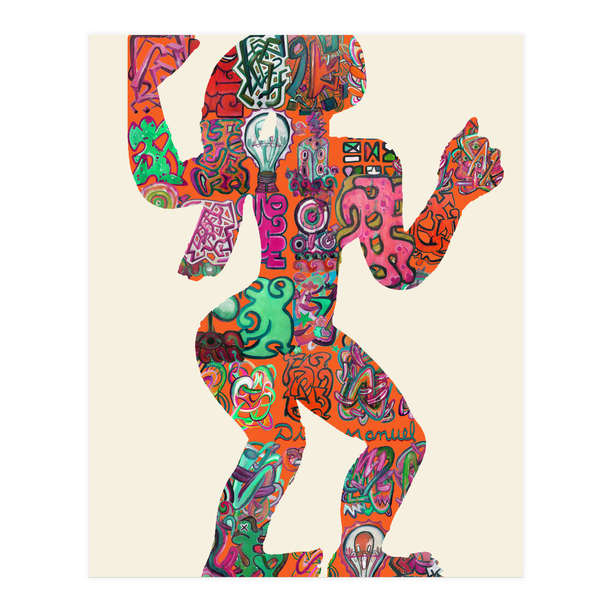 Graffiti Digital Nuevo 6 (Print Only)