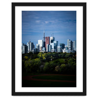 Toronto Skyline From Riverdale Park No 6 Color Version