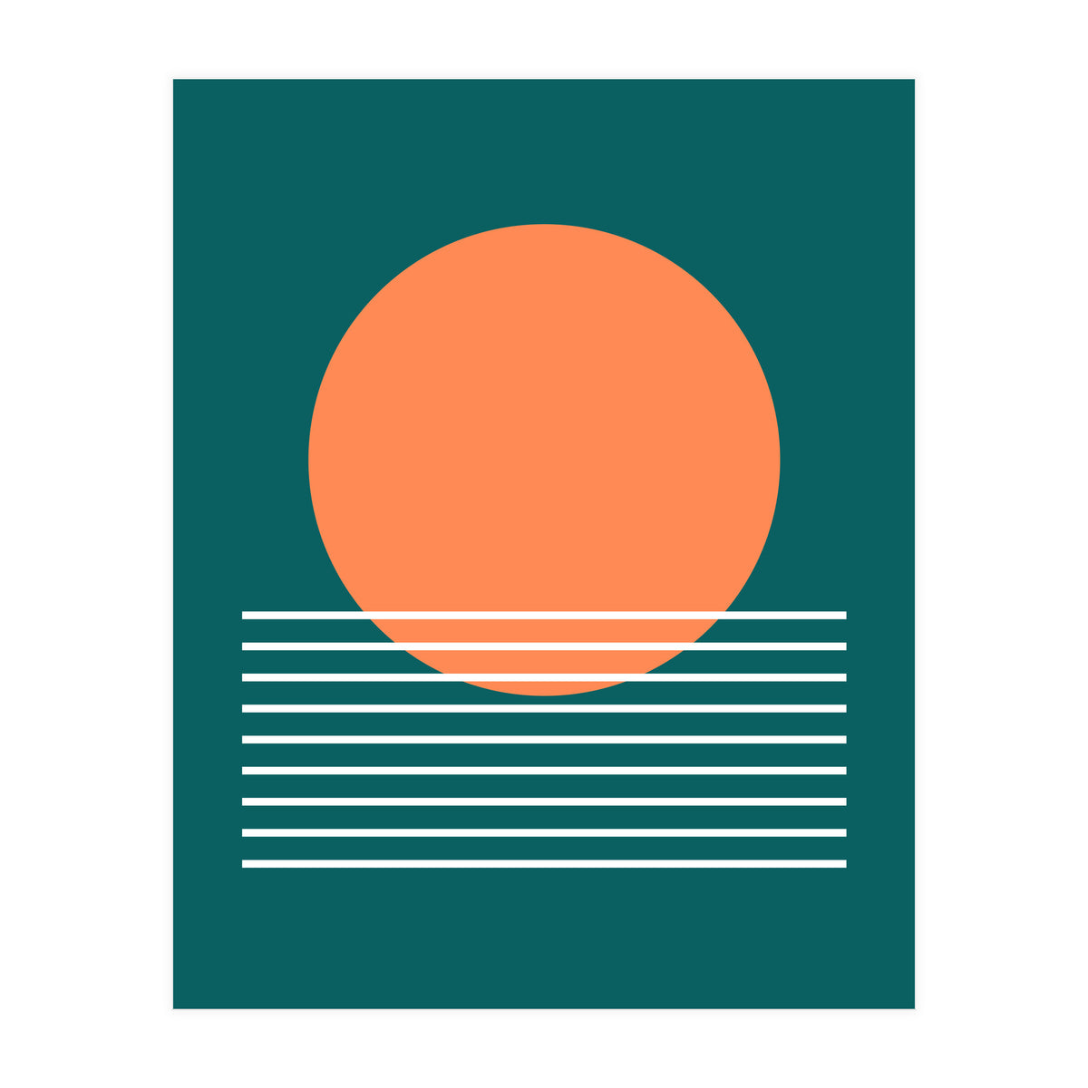 Minimalistic landscape I (Print Only)