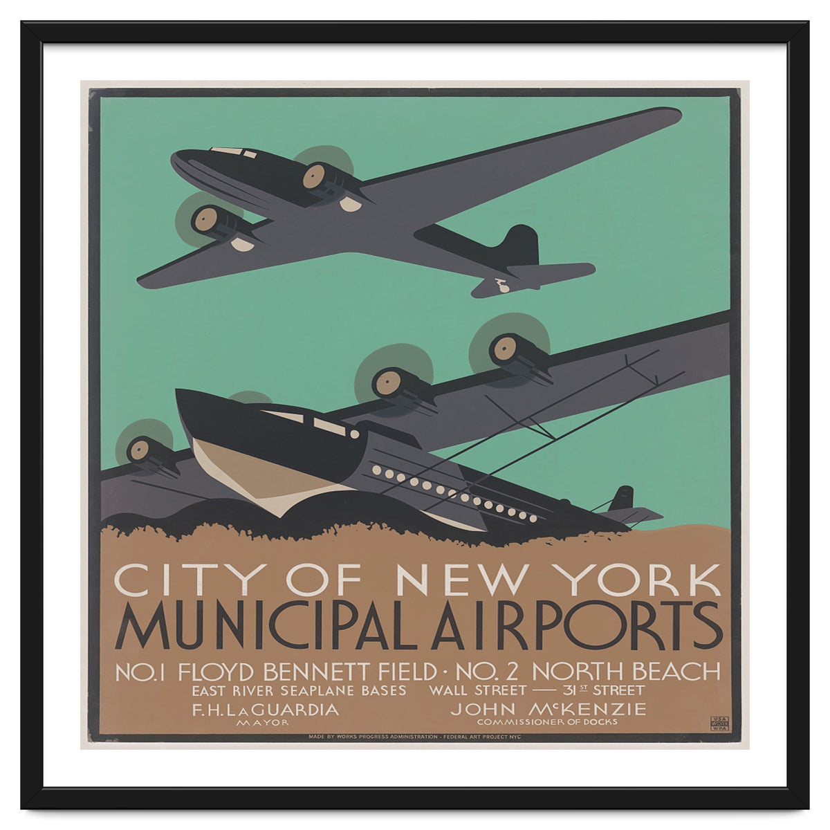 New york airplanes.