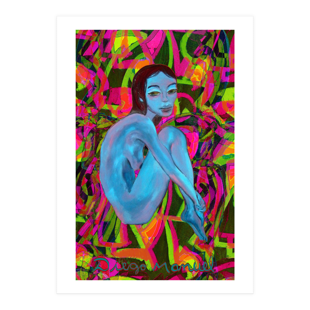 Blue Girl 3 (Print Only)