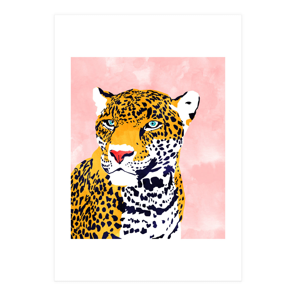 The Leopard Portrait (Print Only)