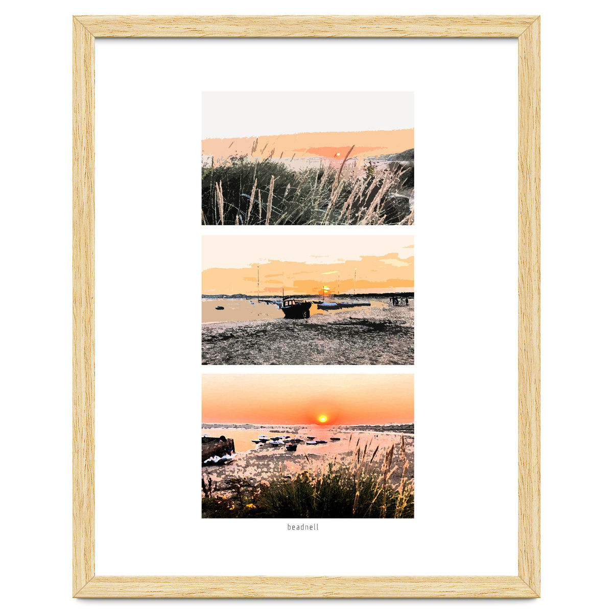 Beadnell, North East Coast in Paints