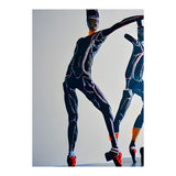 Cyborg dancing modern Ballet on Stage (Print Only) thumbnail