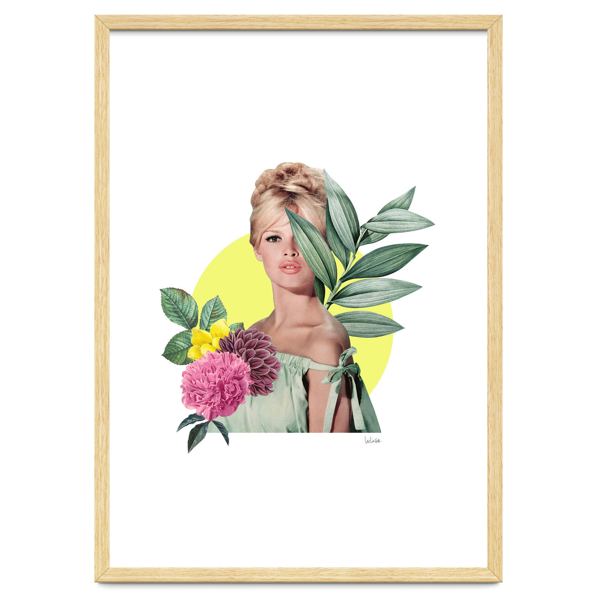 Brigitte Bardot Collage