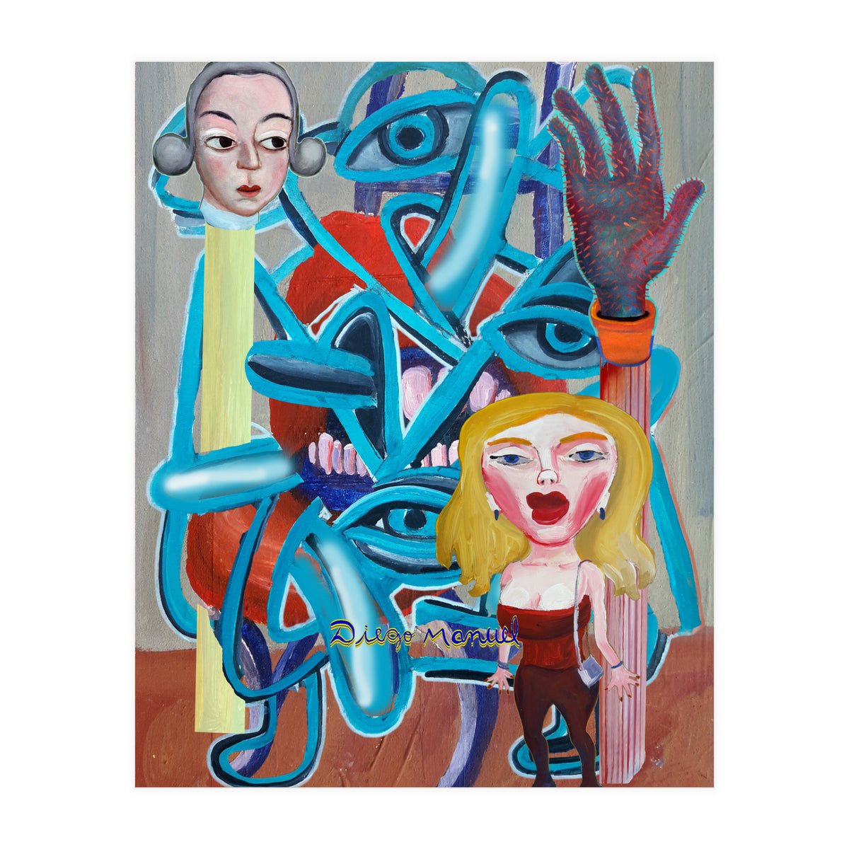 Graffiti Digital 2022 878 (Print Only)