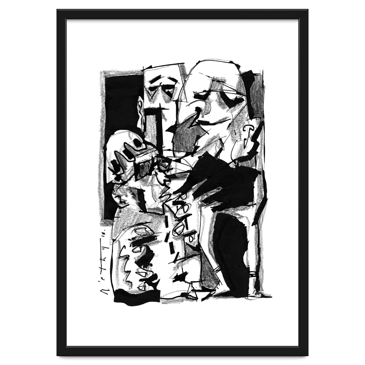 Chapter One: Never Talk With Strangers - b&w