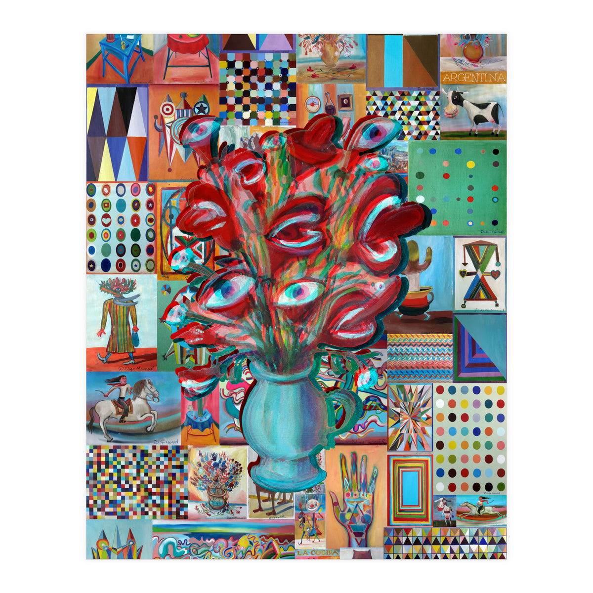 flowers Pop 7 (Print Only)