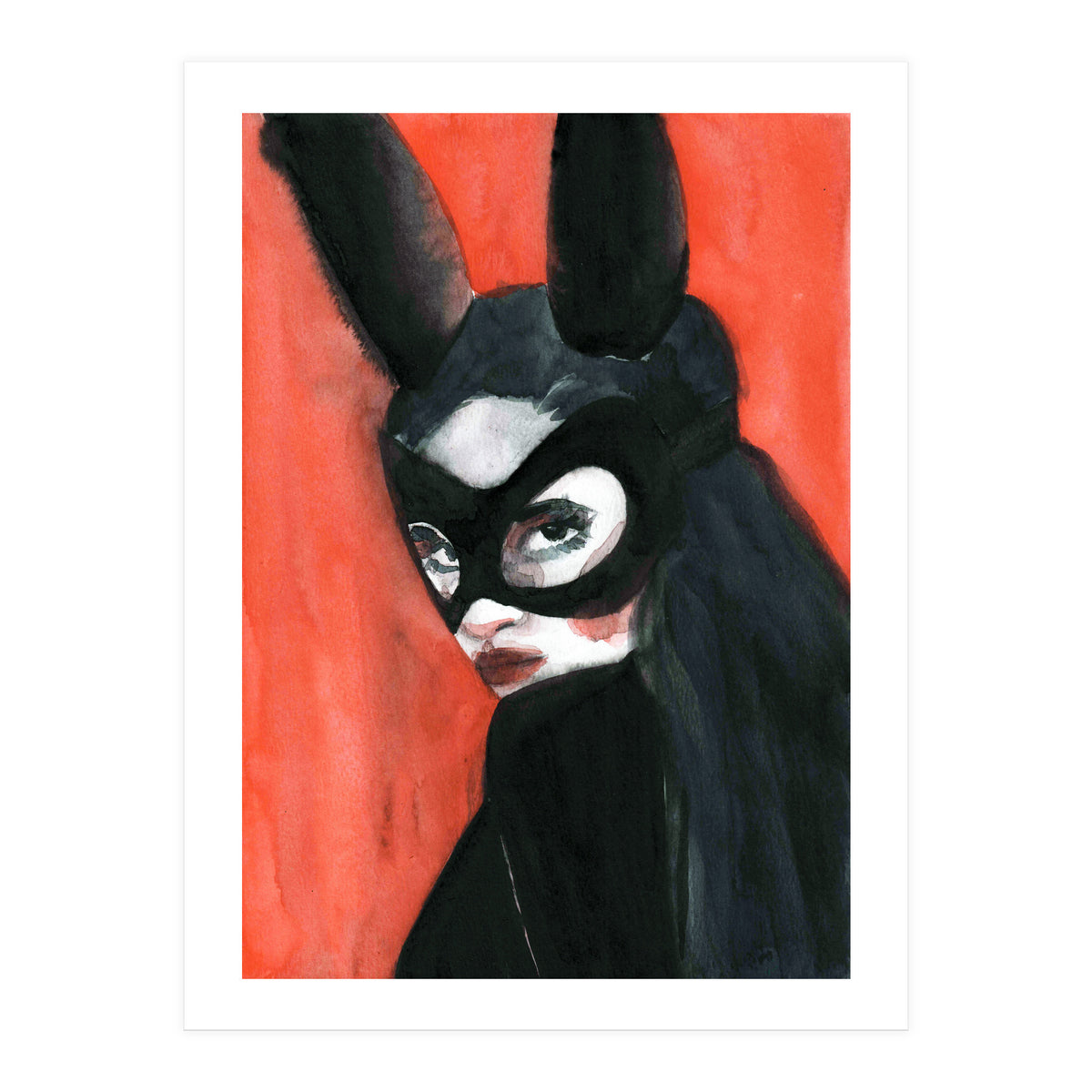 Orange Bunny (Print Only)