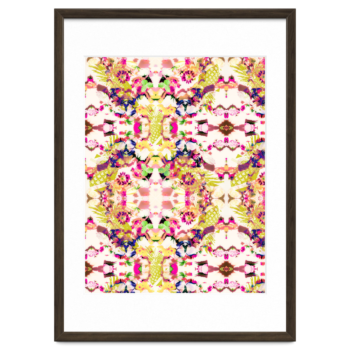 Painting mosaic - Abstract nature