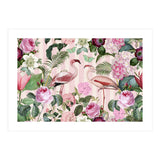 Flamingo Rendevous (Print Only) thumbnail