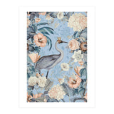 Crane King Blue Cream (Print Only) thumbnail