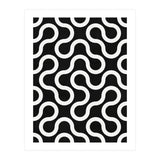 My Favorite Geometric Patterns No.36 - Black (Print Only) thumbnail