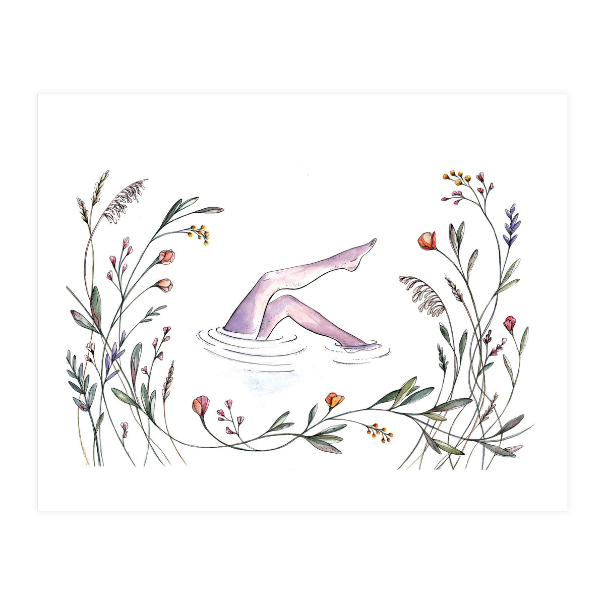 Relaxing (Print Only)