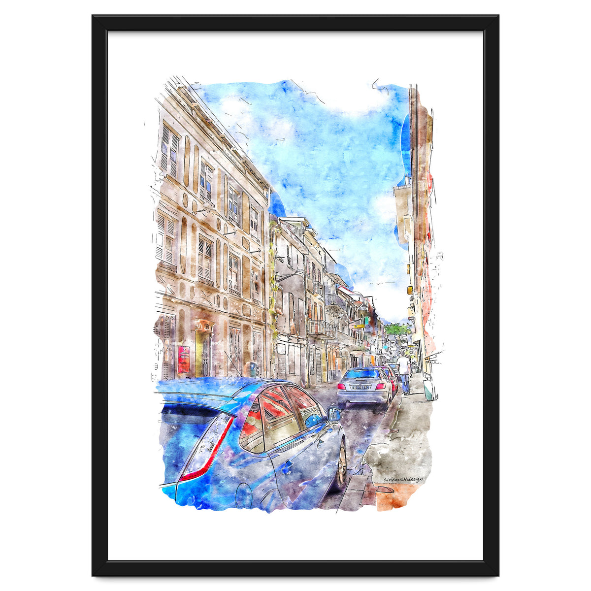 Street of Fort-de-France