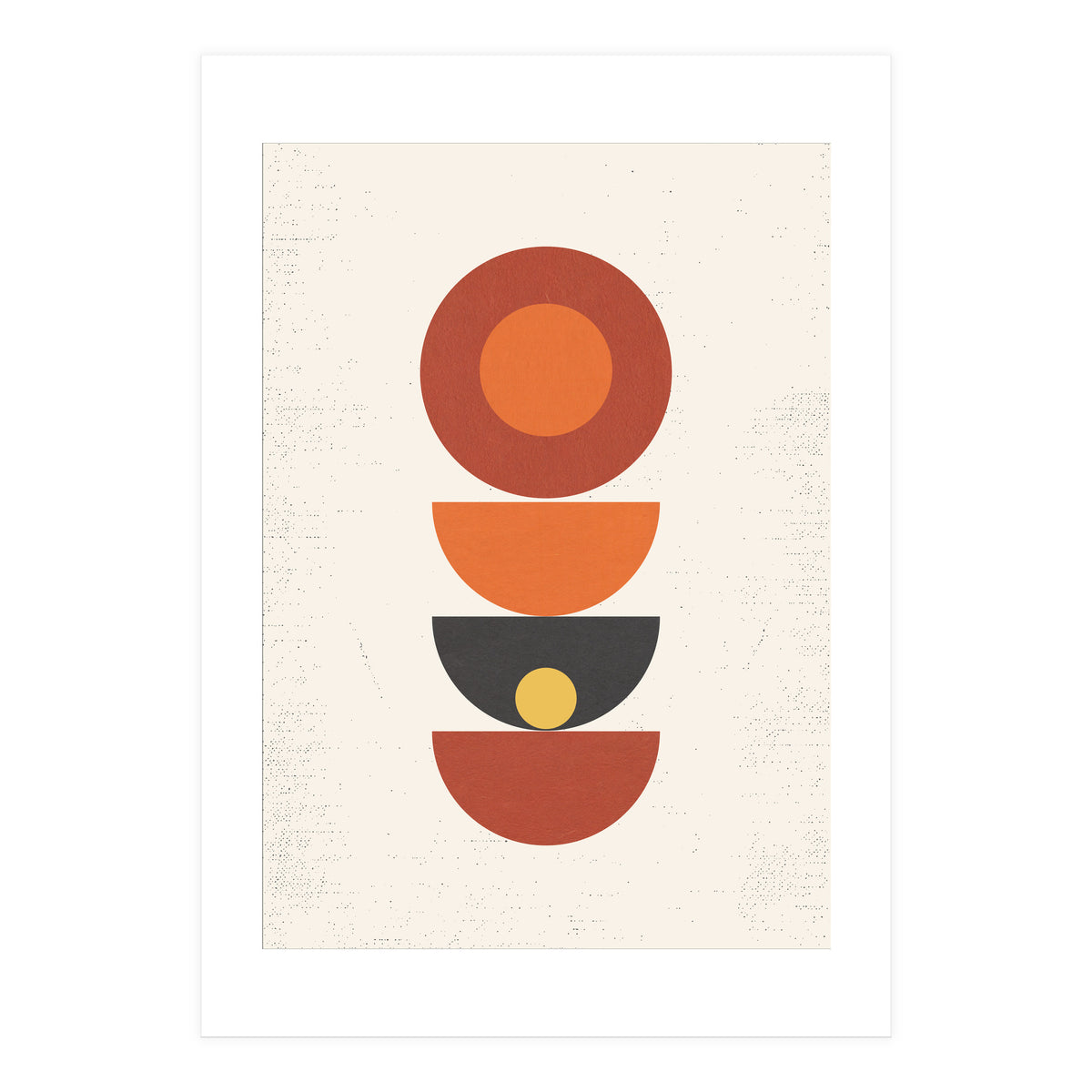 Mid Century Modern Geometry 012 (Print Only)