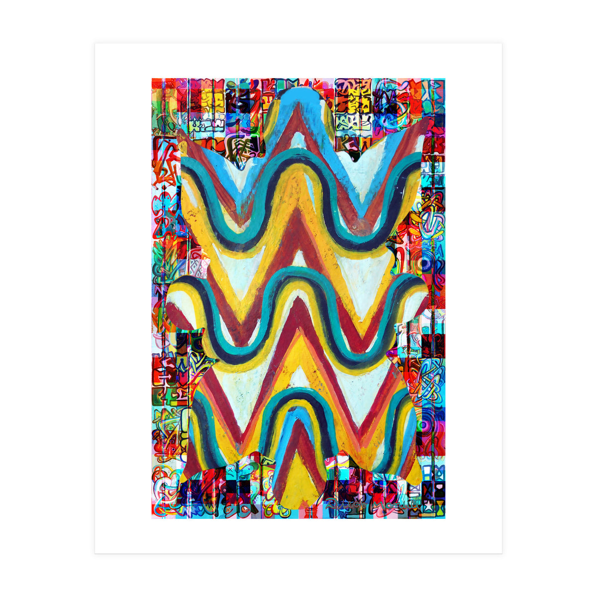 Pop Abstract 2023 Tapiz 72 (Print Only)