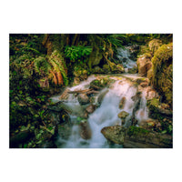 Baker Waterfall - Long Exposure (Print Only)