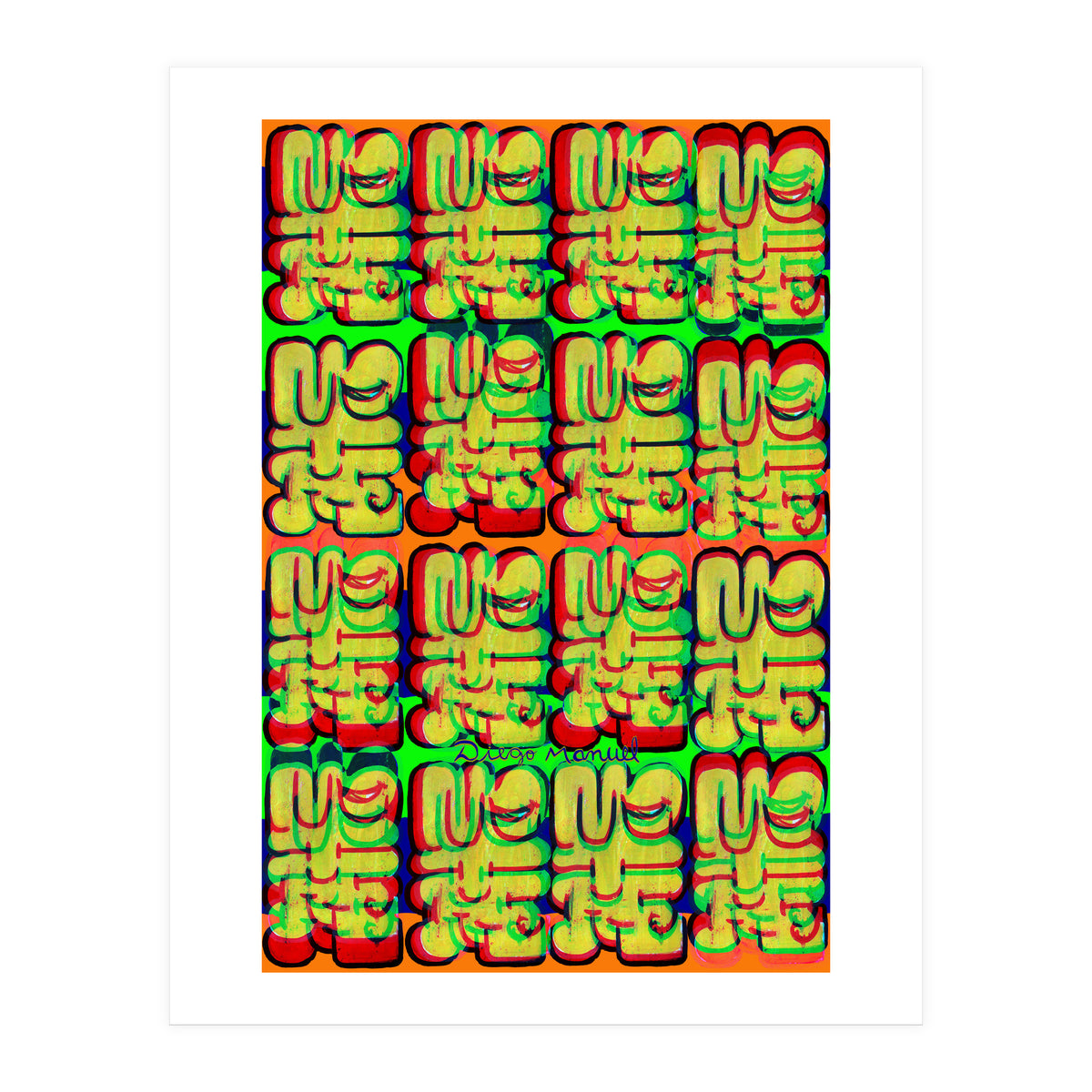 Graffitis 2021 Tapiz 117 (Print Only)