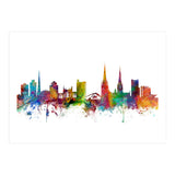 Coventry England Skyline (Print Only) thumbnail