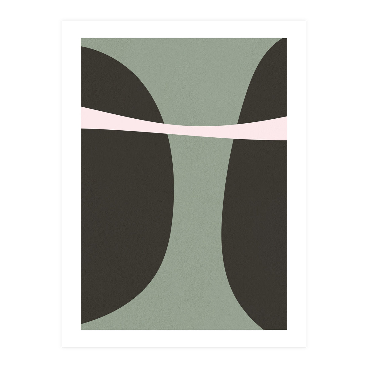 Minimal Modern Abstract Shapes (Print Only)