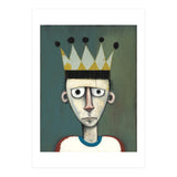 Footballer In A Crown (Print Only) thumbnail