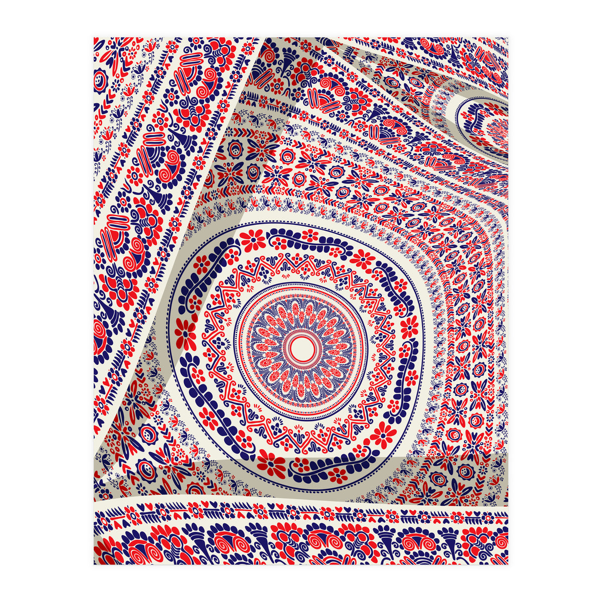 Romanian embroidery background 38 (Print Only)