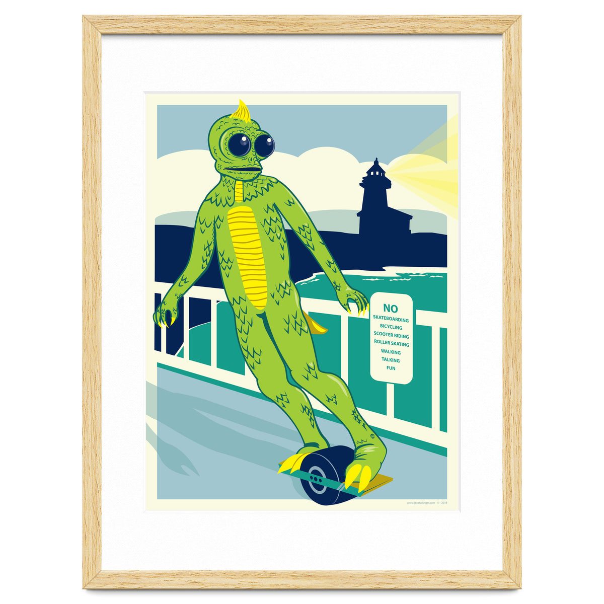 Sleezstak riding One Wheel