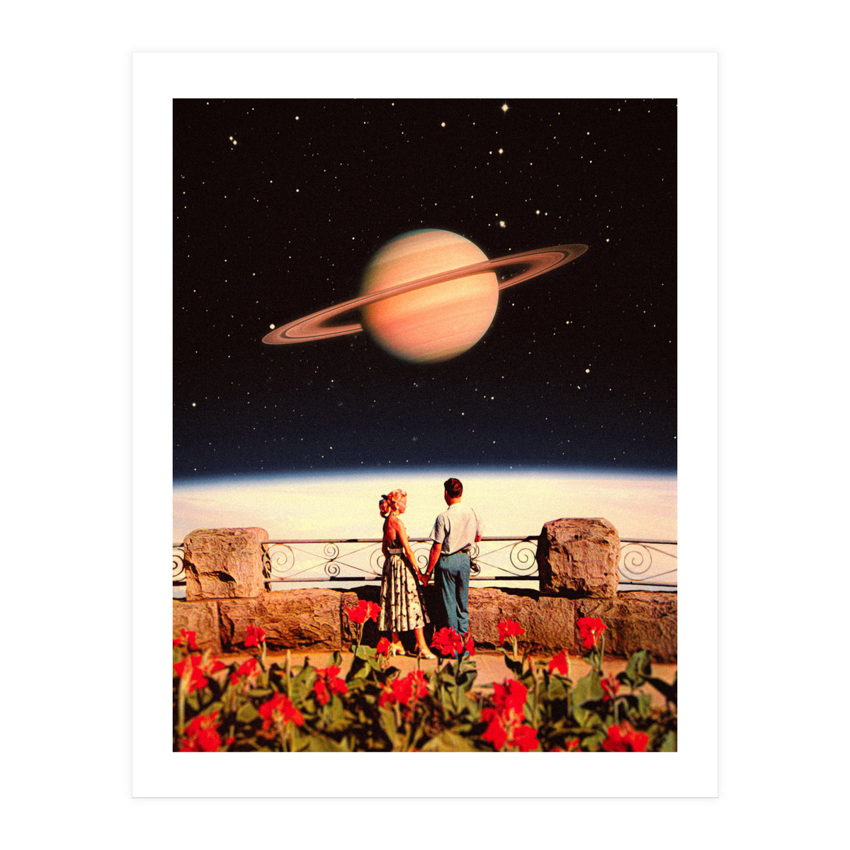 Lovers In Space (Print Only)
