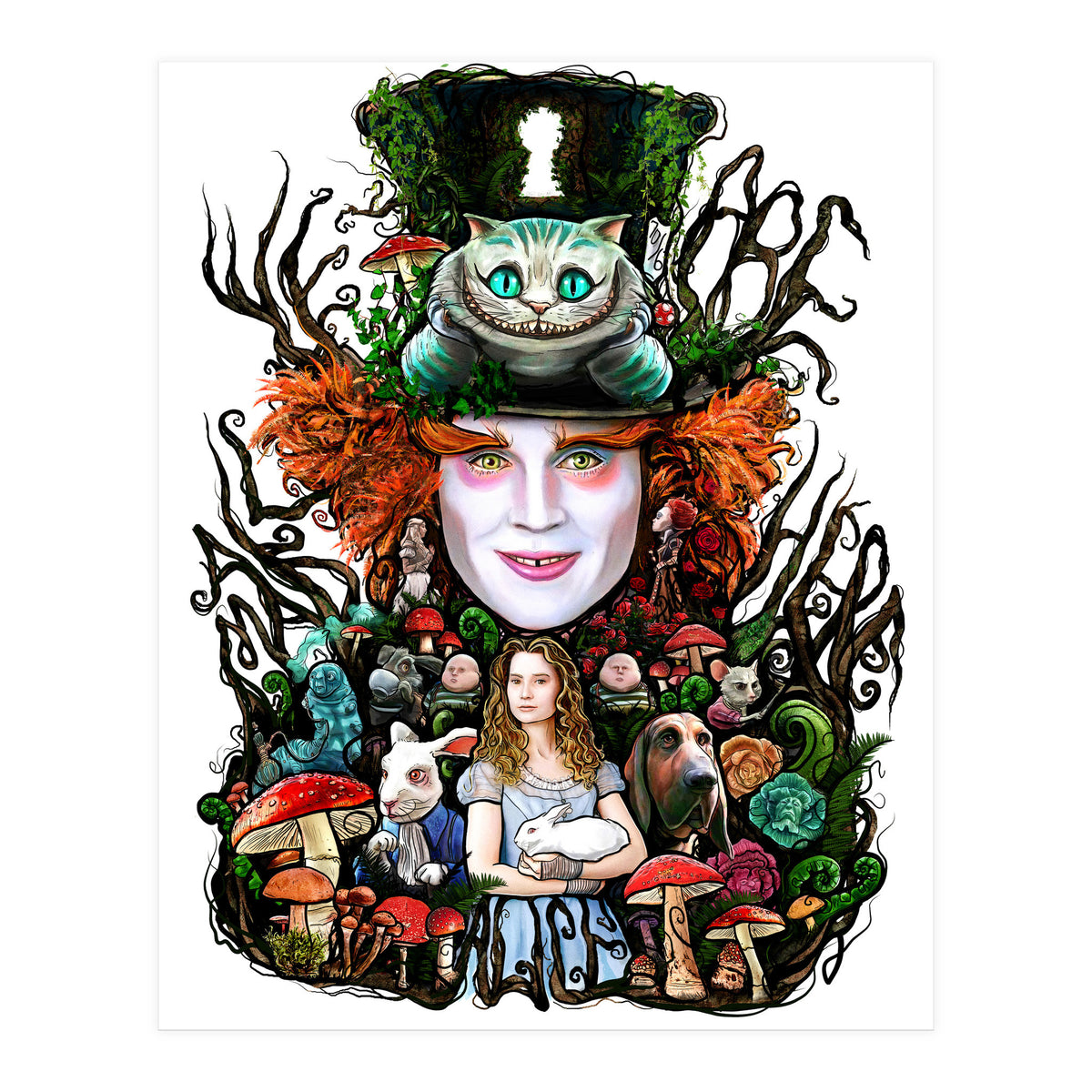 We Are All Mad Here (Print Only)