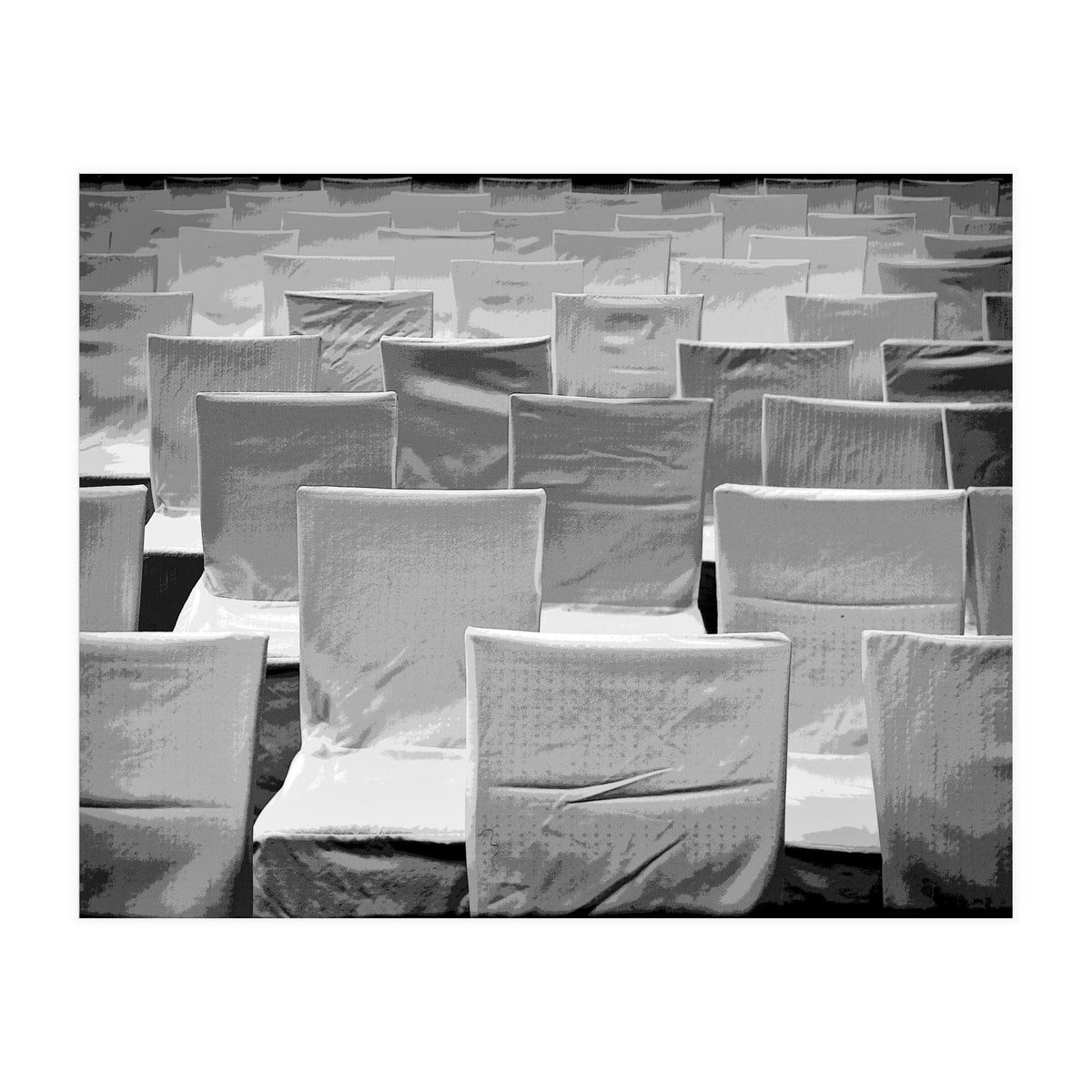 White chairs (Print Only)
