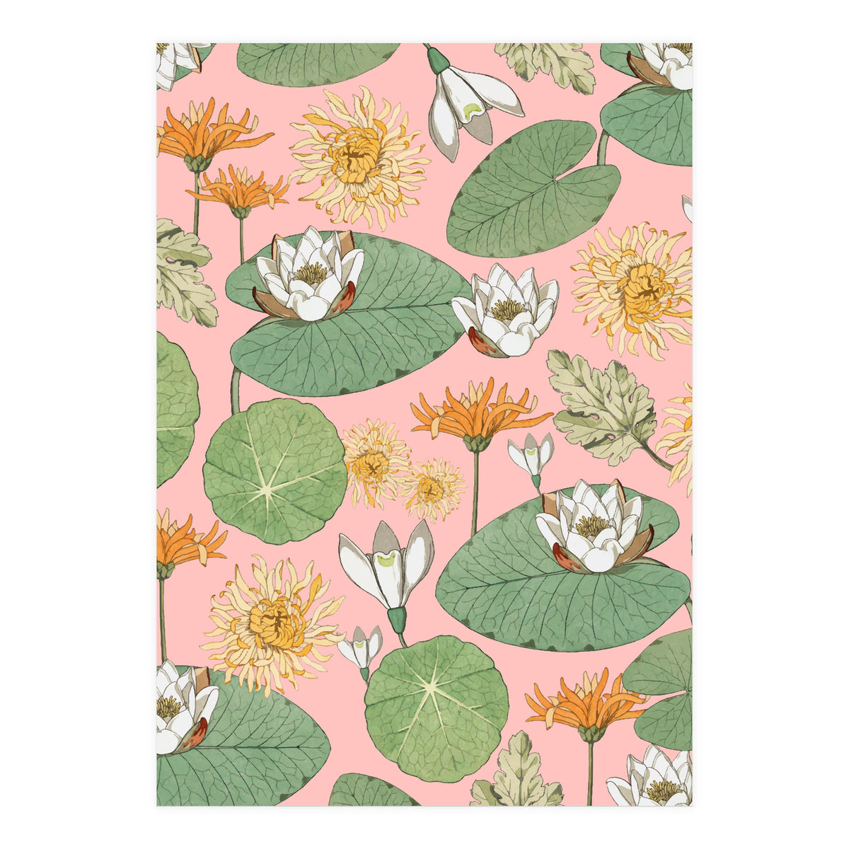 Vintage Royal Gardens (Print Only)