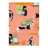 Cats & Plants (Print Only)