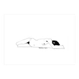Untitled #1 - Lying nude figure (Print Only) thumbnail