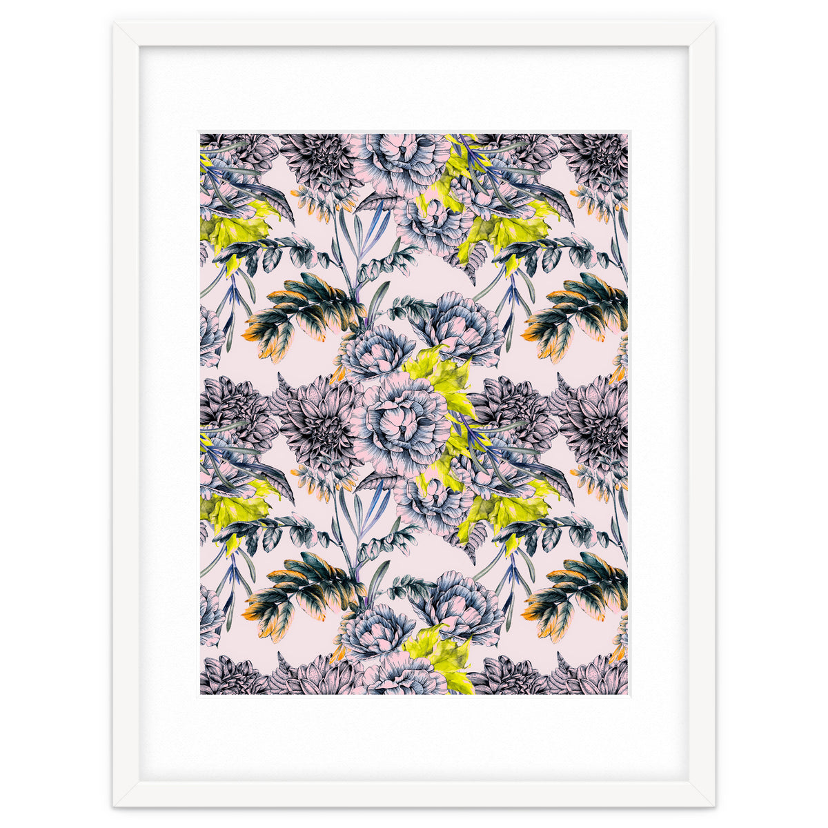 Flowering blooming in pink