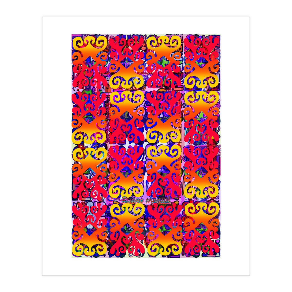 Tapiz Perfiles 2023 16 (Print Only)