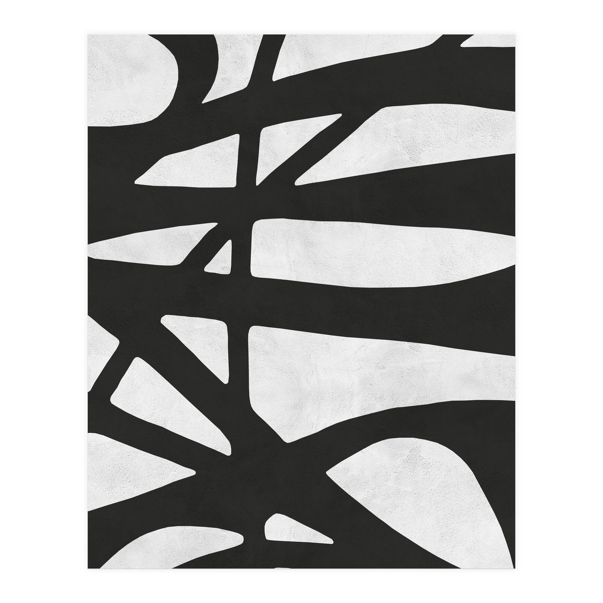 Expressionist black and white IV (Print Only)