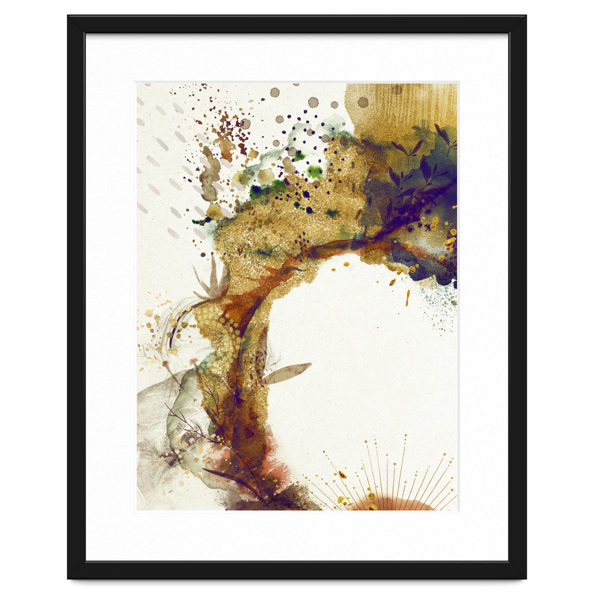 Abstract Floral - Autumn Winds