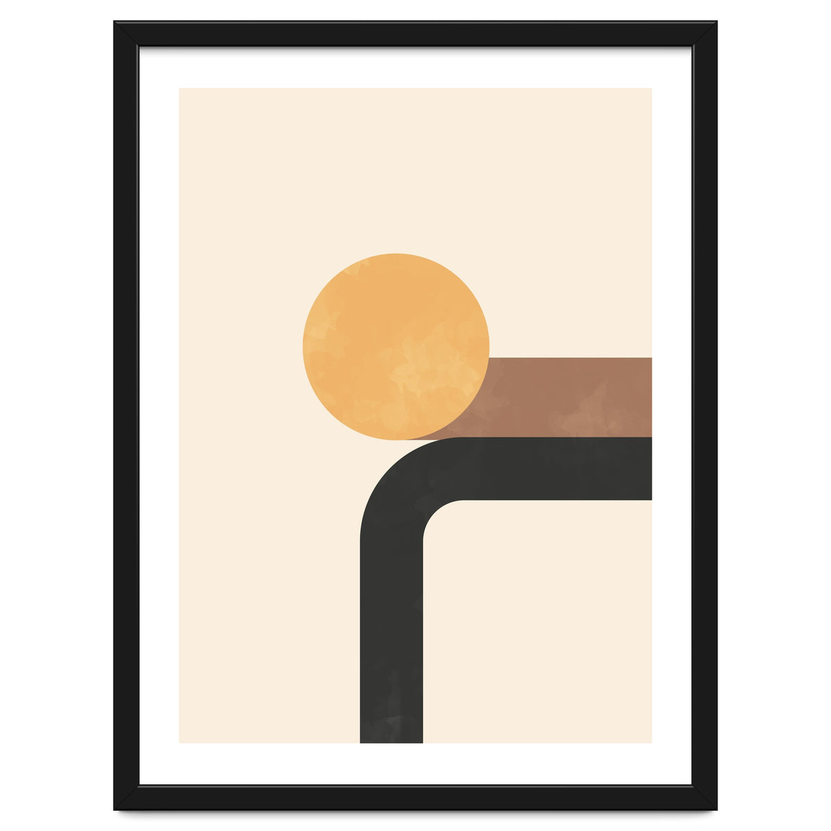 Geometric Mid Century Form