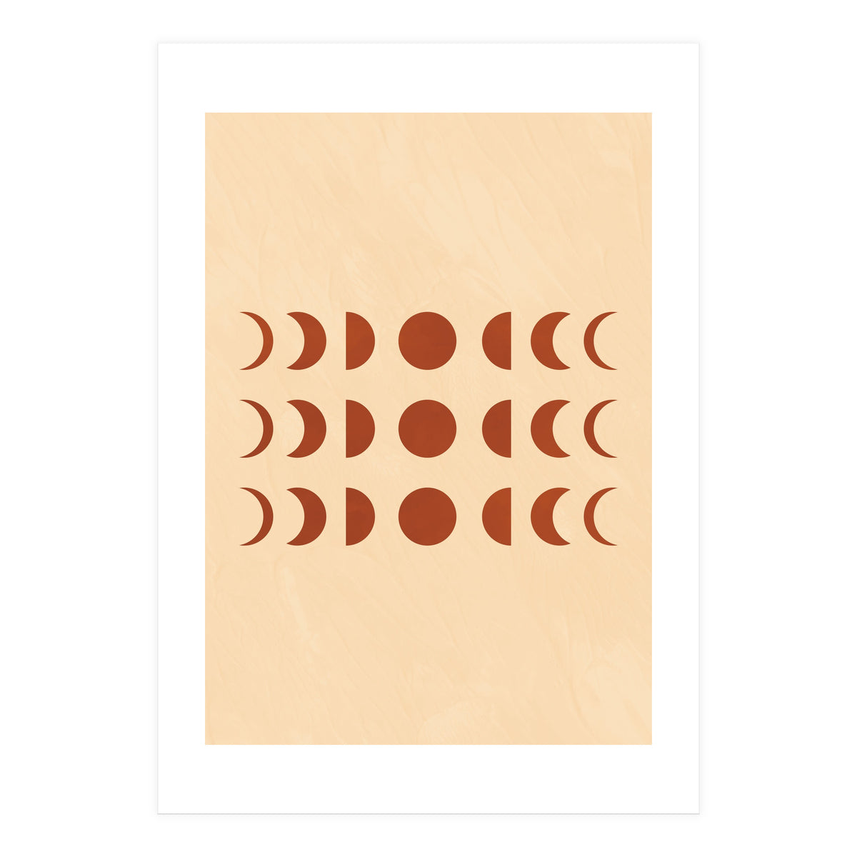 Lunar Eclipse Moon Phases II (Print Only)