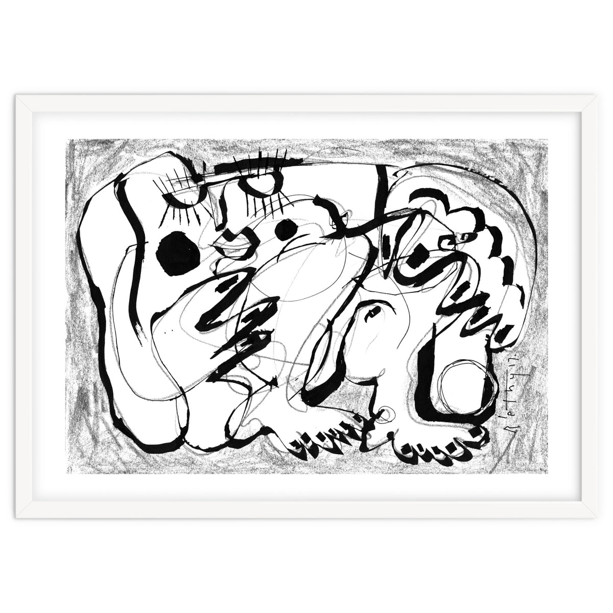 Female Nude no. 02 - b&w