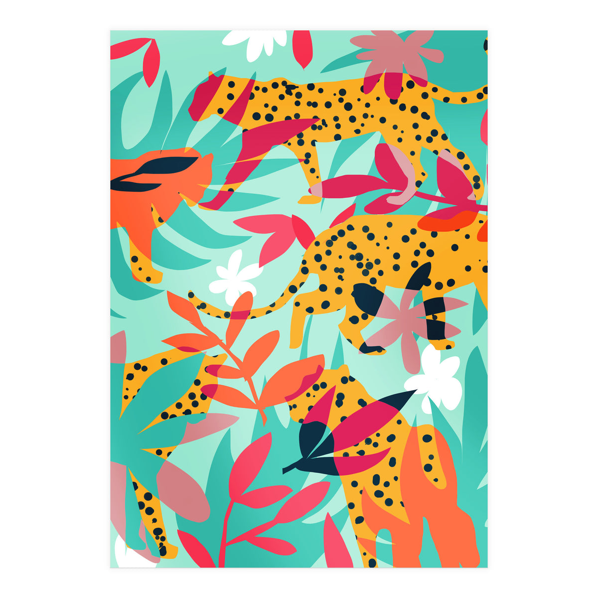 Chasing The Cheetah (Print Only)