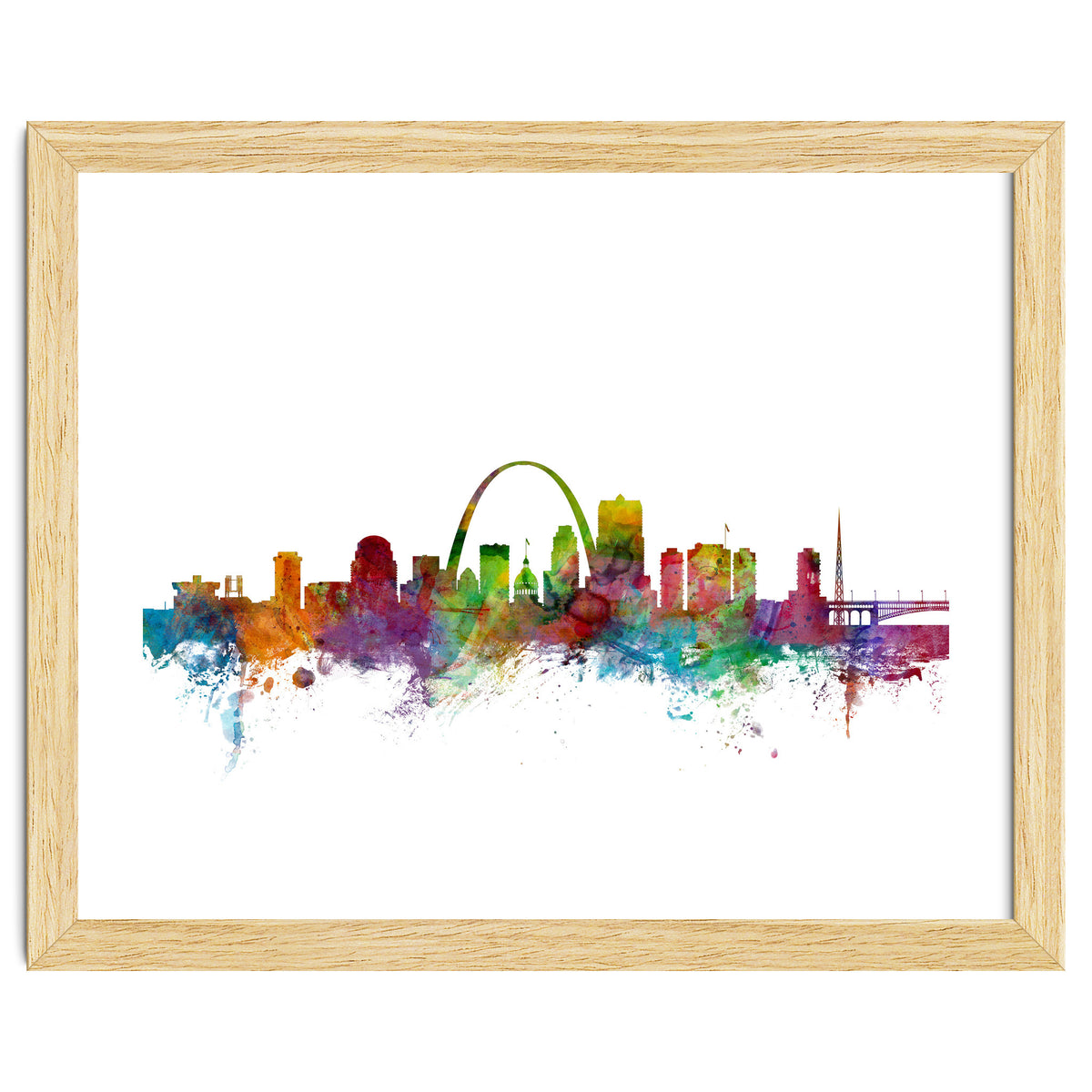 St Louis Missouri Skyline