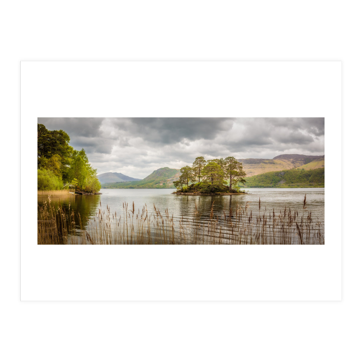 Derwent water panoramic (Print Only)