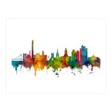 Northampton England Skyline (Print Only) thumbnail