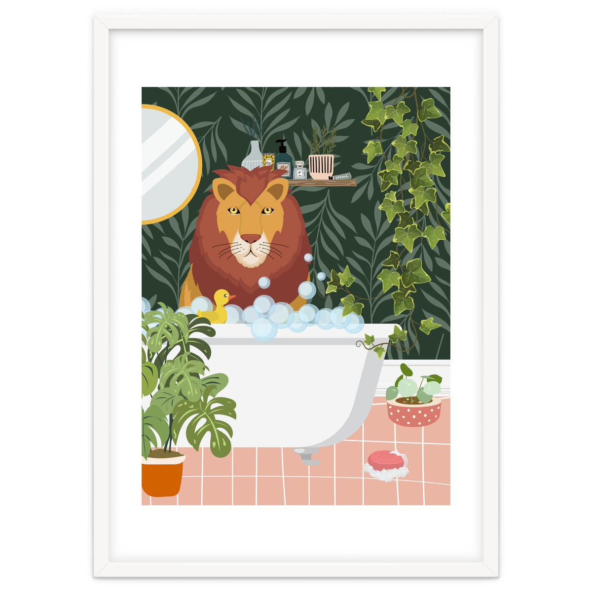 Lion in My Bathtub