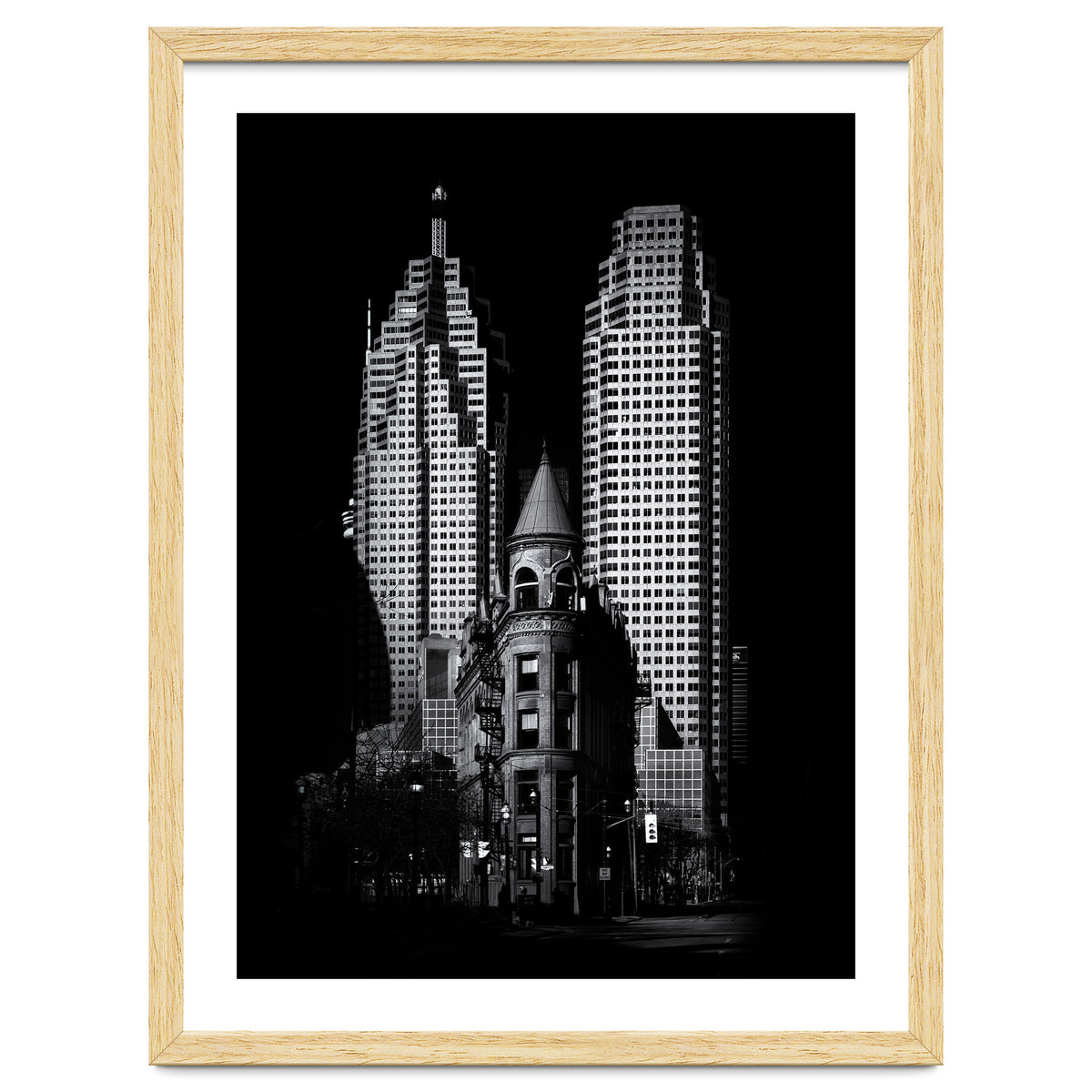 Gooderham Flatiron Building And Toronto Downtown No 2